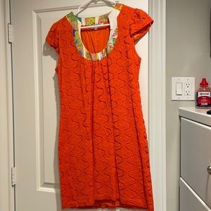 Trina Turk Orange Dress